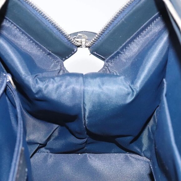 Christian Dior Trotter Canvas Hand Bag Navy Auth 126883 - Picture 11 of 16